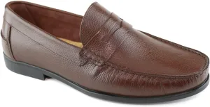 Marc Joseph New York Mens Casual Comfortable Genuine Leather Lightweight Classic Fashion Dress Penny Loafer Slip On Breathable Driving Loafer