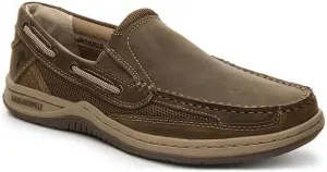 Margaritaville Men's Padded Tongue and Collar Double Gore Stretch Slip on Boat Shoe