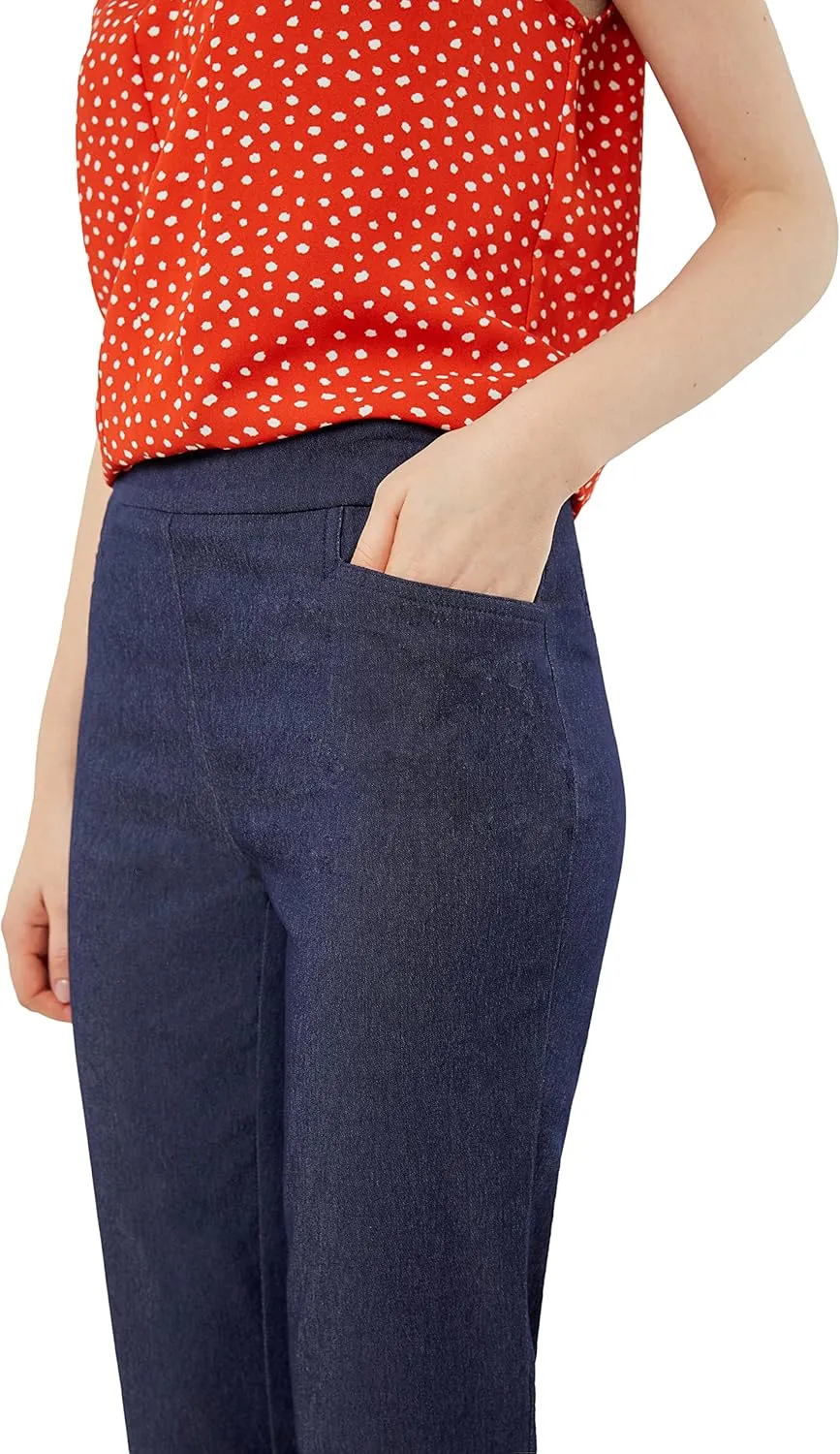 May You Be Women’s Super Stretch Pull-On Millennium Ankle Pants…