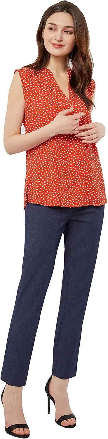 May You Be Women’s Super Stretch Pull-On Millennium Ankle Pants…