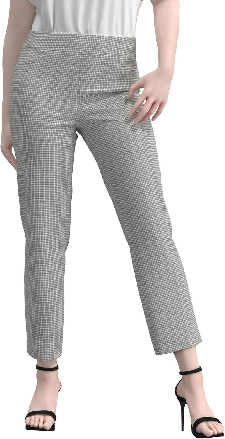 May You Be Women’s Super Stretch Pull-On Millennium Ankle Pants…