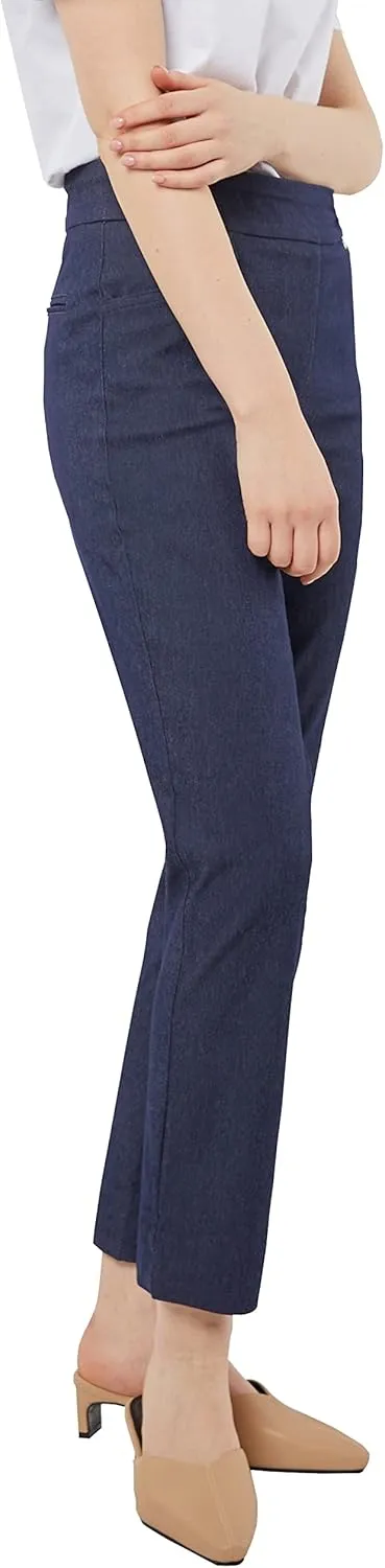 May You Be Women’s Super Stretch Pull-On Millennium Ankle Pants…