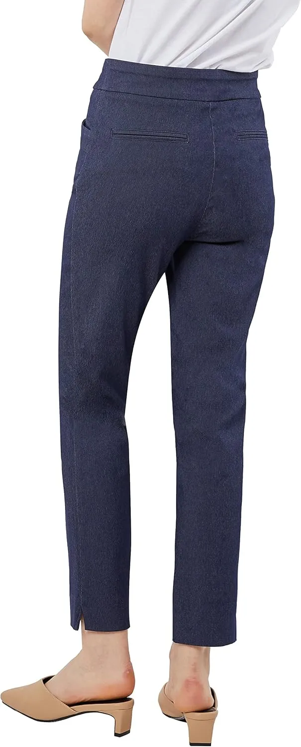 May You Be Women’s Super Stretch Pull-On Millennium Ankle Pants…
