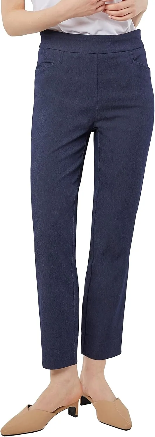 May You Be Women’s Super Stretch Pull-On Millennium Ankle Pants…