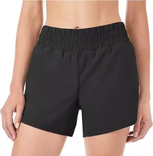 Member's Mark Women's Active Shorts (US, Alpha, X-Large, Regular, Regular, Black)