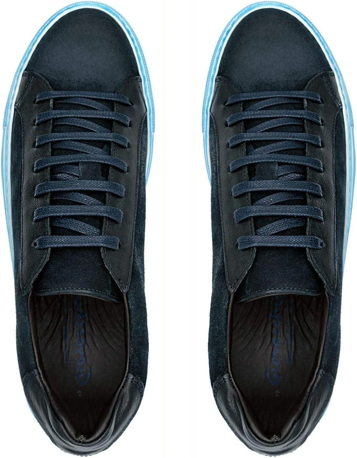 Men's Rino Italian Waxed Suede Leather Sneaker