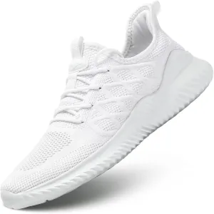 Mens Running Shoes Slip on Tennis Walking Sneakers Casual Mesh Breathable Lightweight Work Sport Shoes