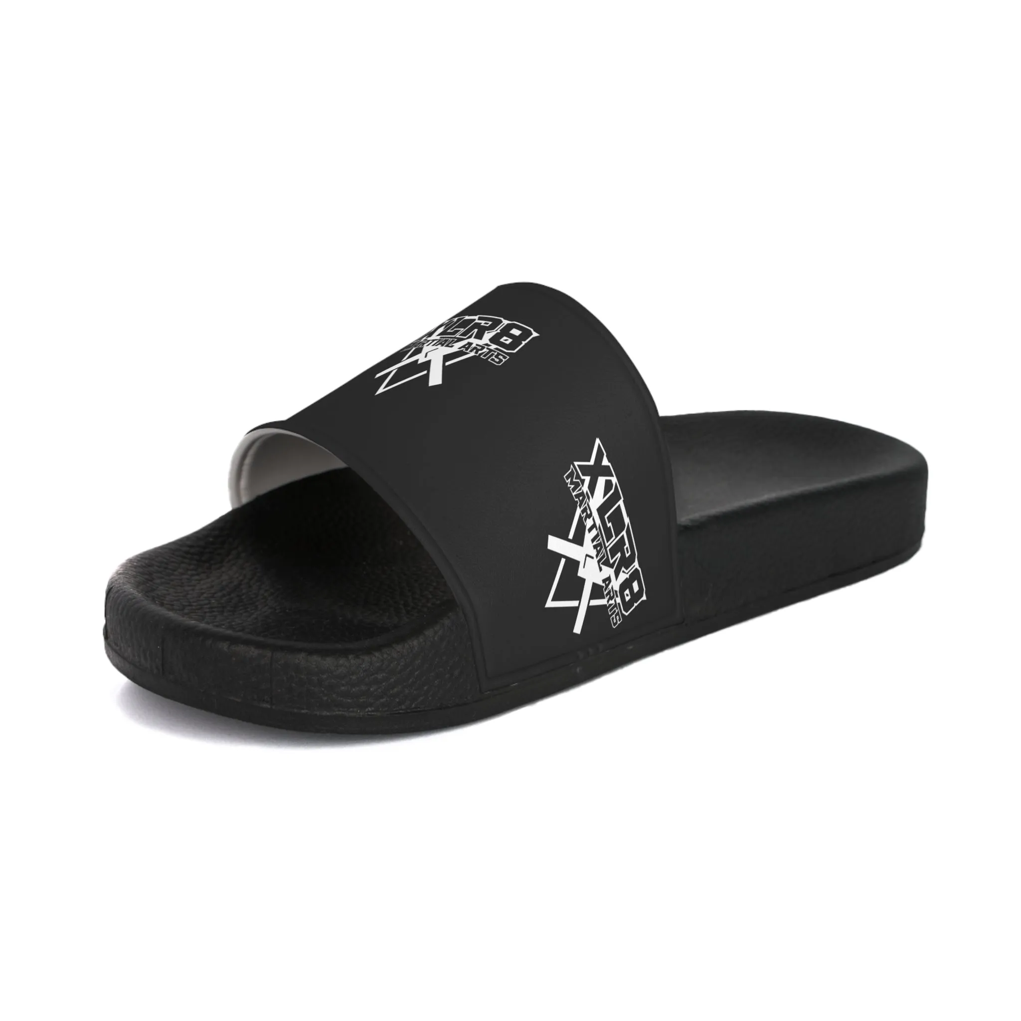 Men's Slide Sandals - Comfortable and Stylish Black Footwear for Everyday Wear