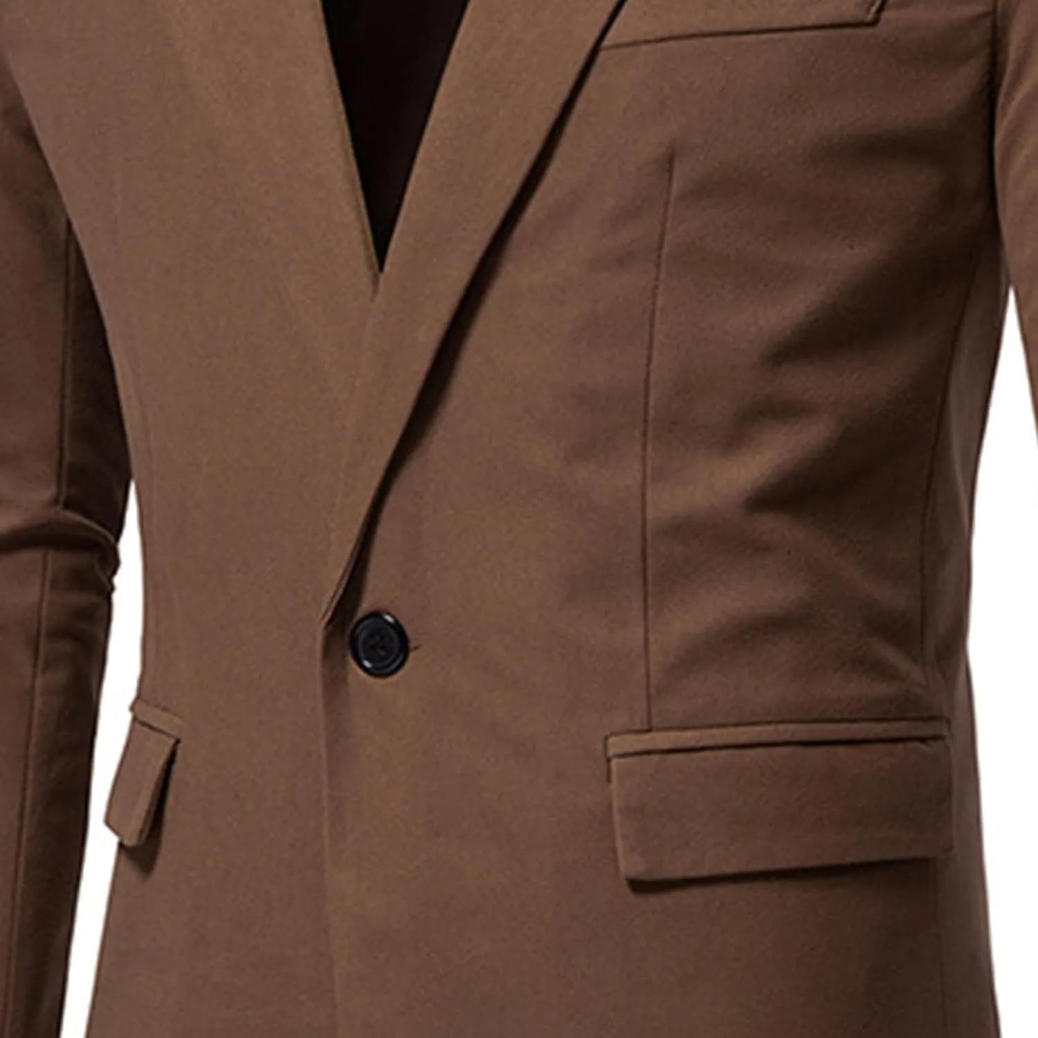 Mens Slim Fit Sport Coat Casual Blazer One Button Business Suit Jacket Stretch Travel Lightweight Suit Jacket