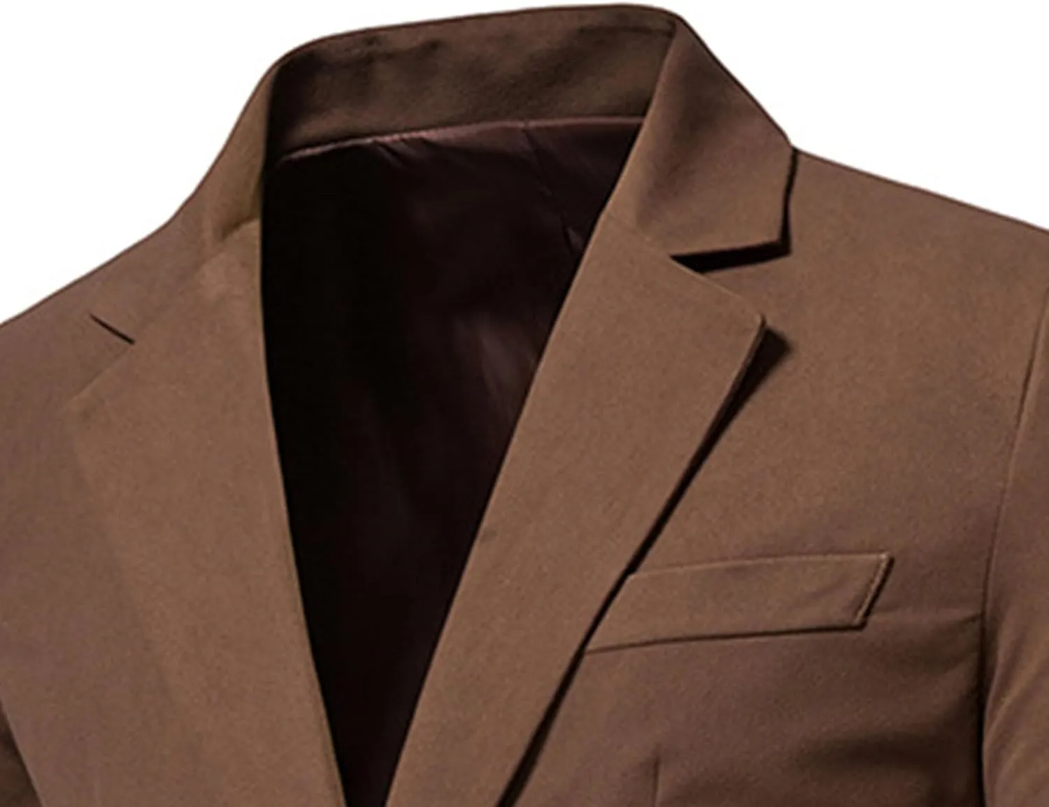 Mens Slim Fit Sport Coat Casual Blazer One Button Business Suit Jacket Stretch Travel Lightweight Suit Jacket