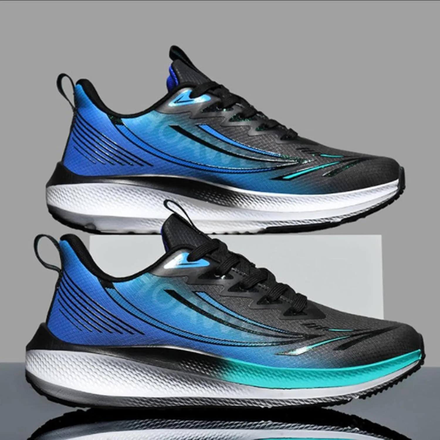 Men's Slip On Sneakers Comfortable Walking Running Tennis Athletic Gym Workout 𝐂𝐫oss Soft Sole Training Shoes