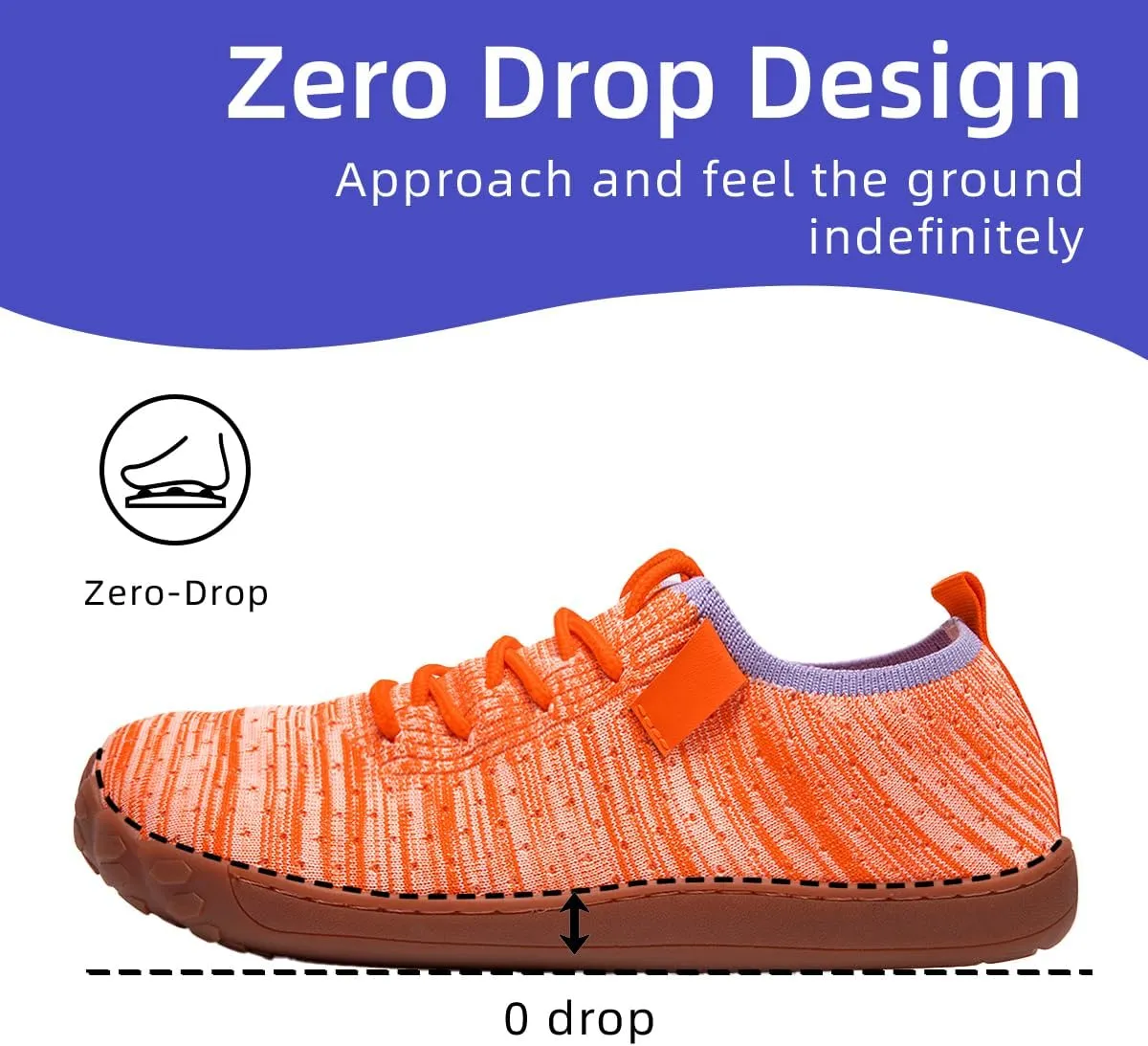 Mens Wide Toe Box Shoes Slip On Walking Shoes Sneakers Sports Casual Office Outdoor Activities Non Slip Rubber Outsole Minimalist Comfortable