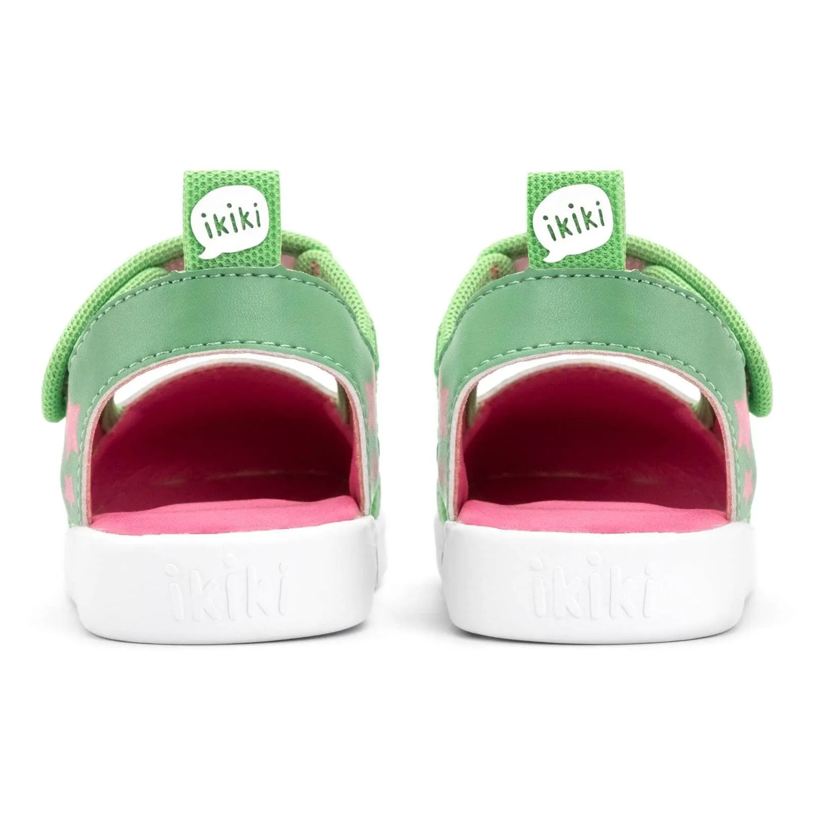 Mermaid Squeaky Toddler Sandals | Green