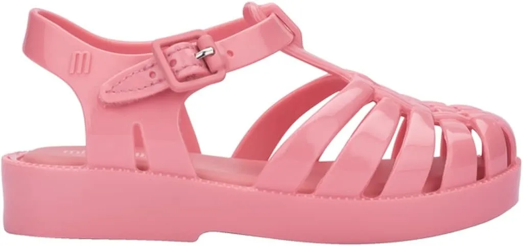 mini melissa Possession Kids Sandal - Comfortable Fisherman Style Kid's Jelly Shoes for Toddlers and Girls, Adjustable Fit