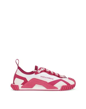 Mixed-materials NS1 slip-on sneakers