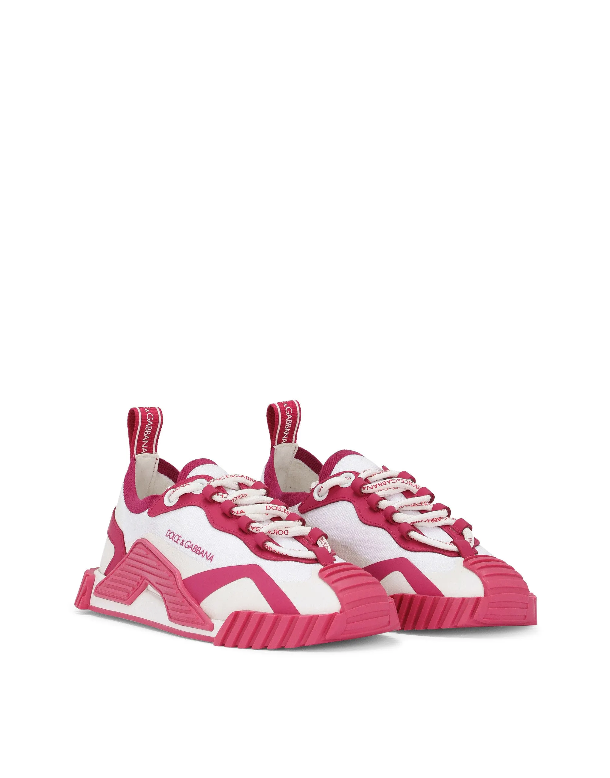 Mixed-materials NS1 slip-on sneakers