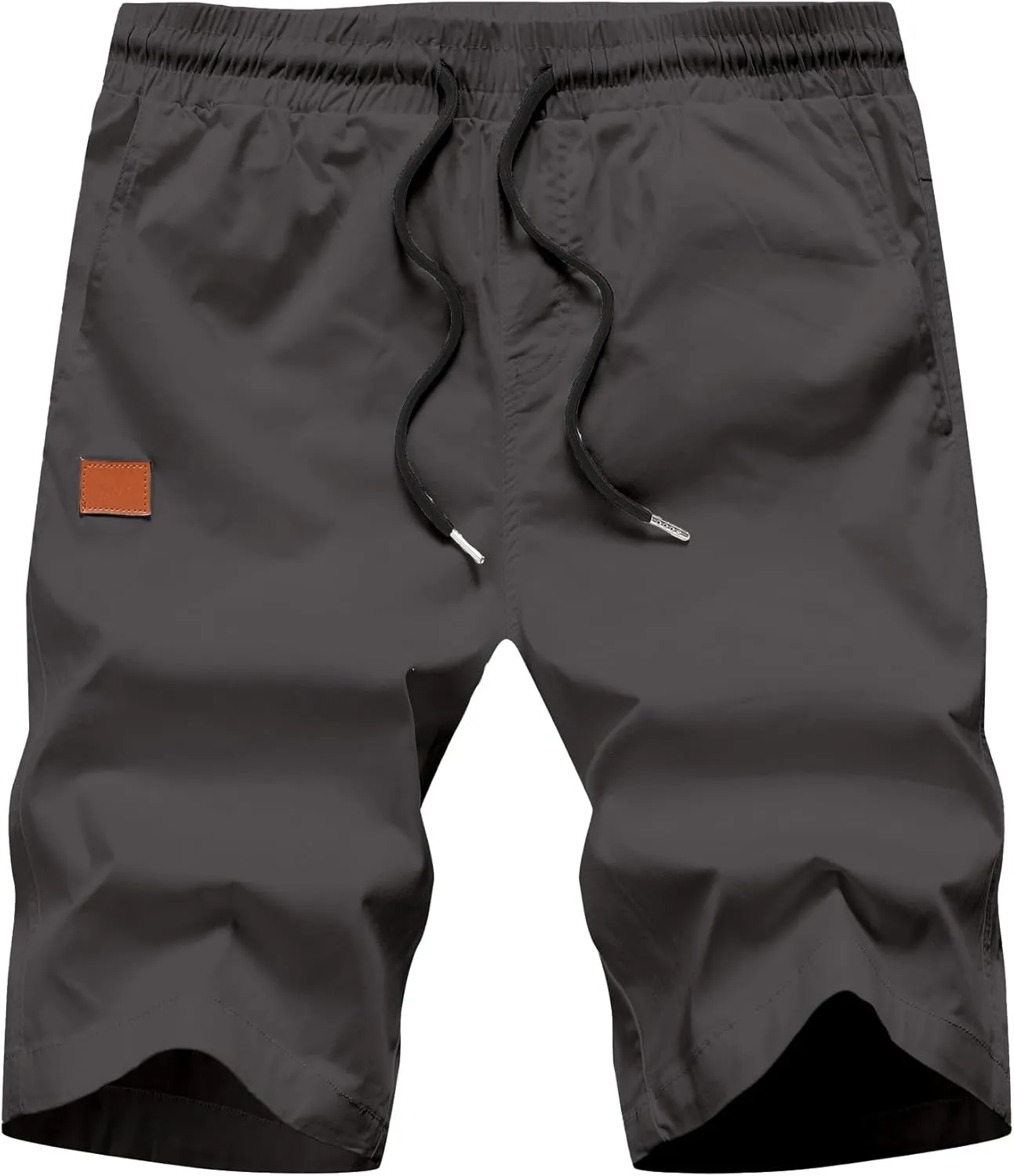 MO GOOD Mens Casual Shorts-Summer Beach Leisure Shorts, Stretch Golf Pants, Elastic Waist Drawstring Shorts with Pockets