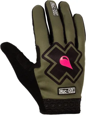 Muc-Off - MTB Gloves - Premium Ride Gloves - Protection, Comfort and Resistance - Ergonomic Shape - Palm with Silicone