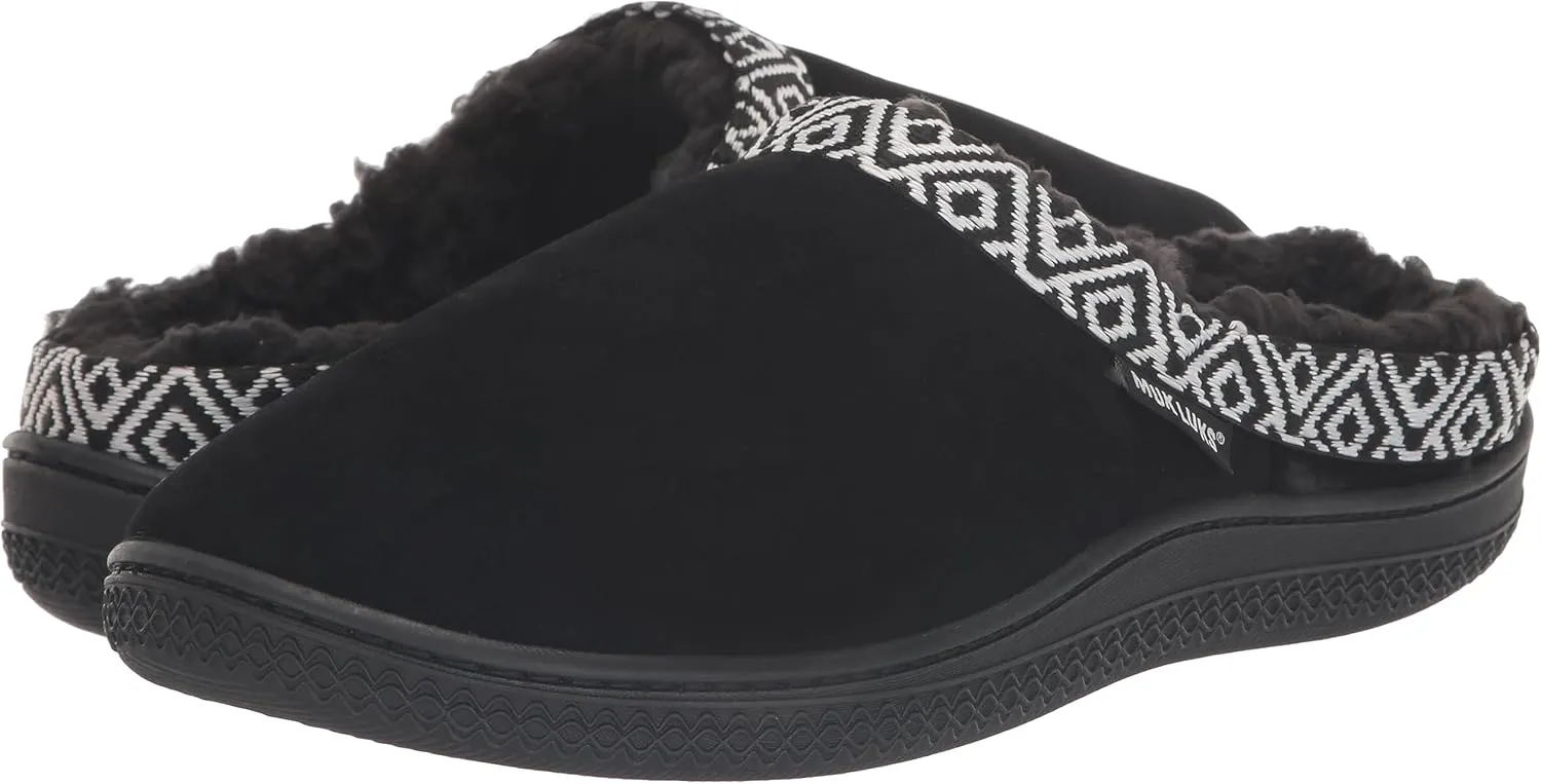 MUK LUKS Women's Faux Suede Clog