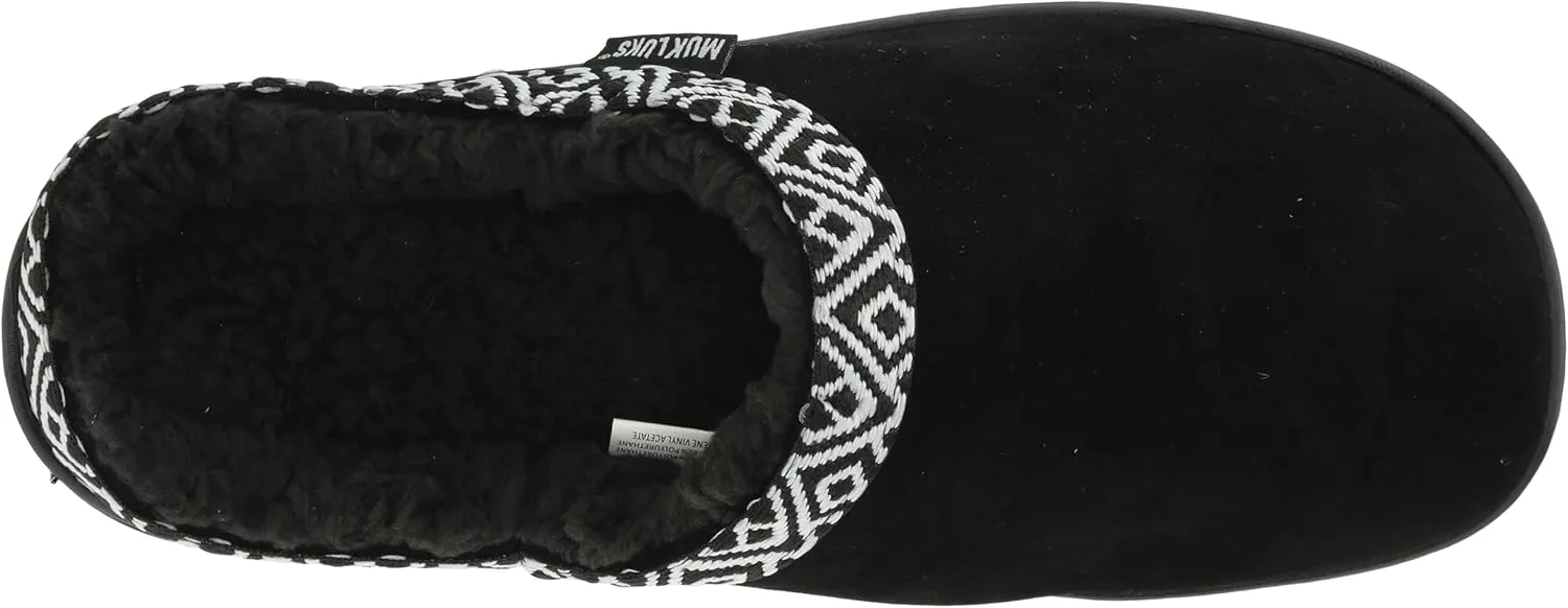 MUK LUKS Women's Faux Suede Clog