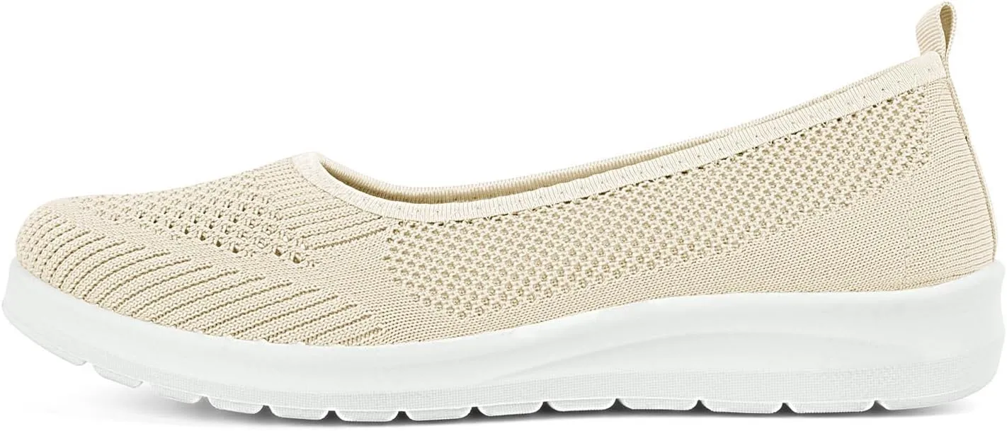 MUSSHOE Walking Shoes Women Breathe Mesh Slip On Sneakers Women Comfortable Lightweight