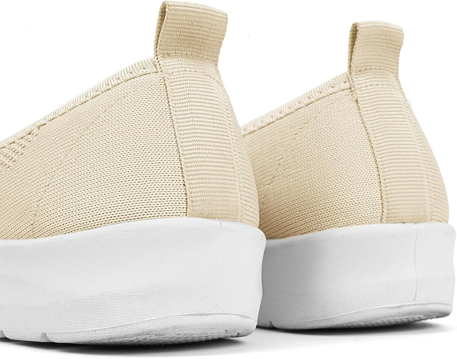 MUSSHOE Walking Shoes Women Breathe Mesh Slip On Sneakers Women Comfortable Lightweight