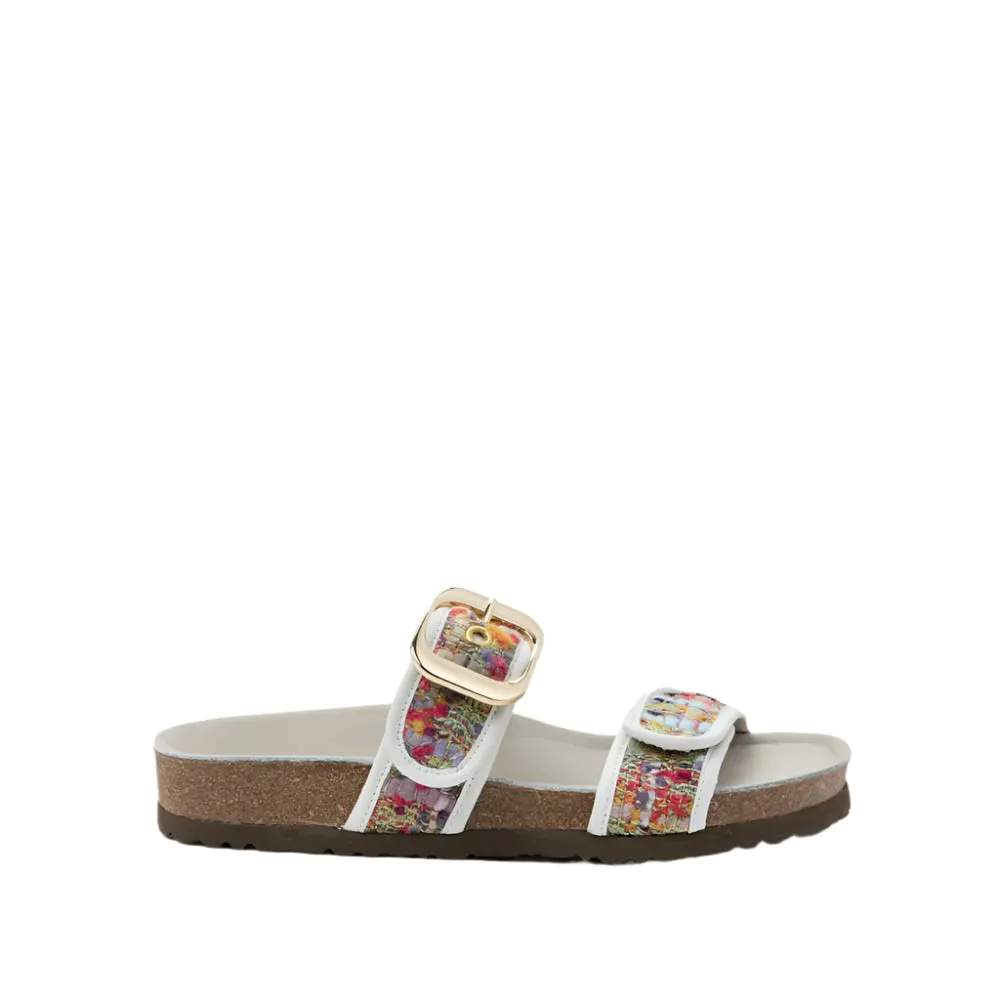 Nashville White with Multi Colors