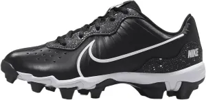 Nike Alpha Huarache 4 Keystone Boy's Rubber Molded Baseball Cleats SZ 13 Black | Dark Gray