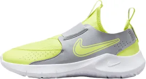 Nike Flex Runner 3 Big Kids' Road Running Shoes (FN1294-105, Summit White/White/Light Lemon Twist)