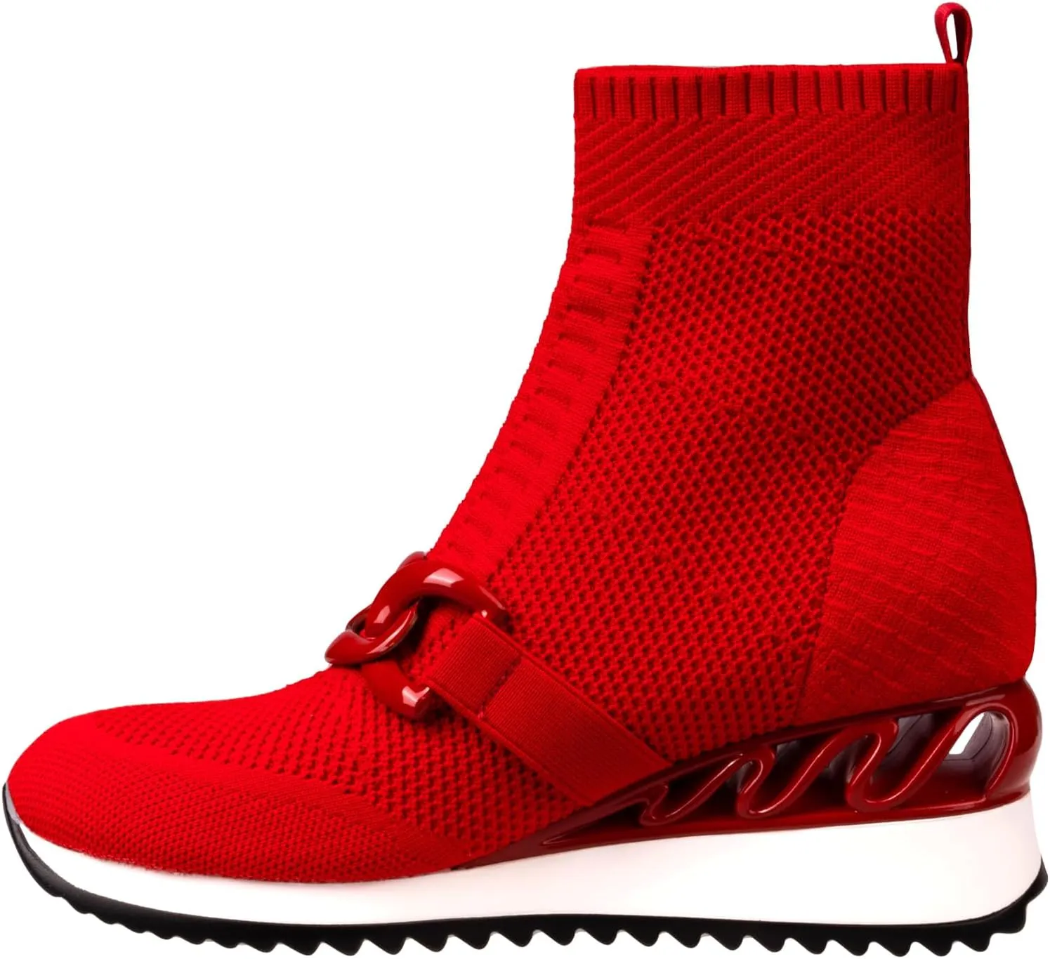 Ninety Union Brooklyn Metal Trim Wedge High Top Sneakers