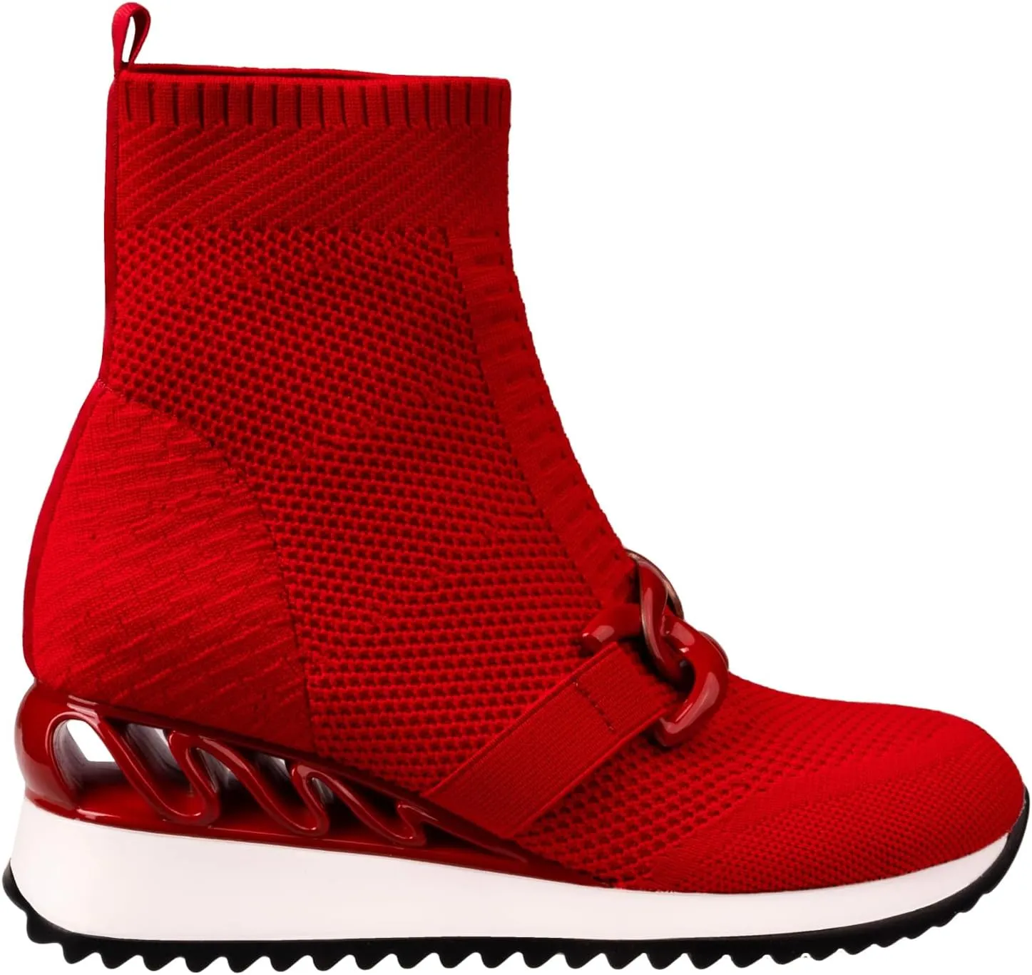 Ninety Union Brooklyn Metal Trim Wedge High Top Sneakers