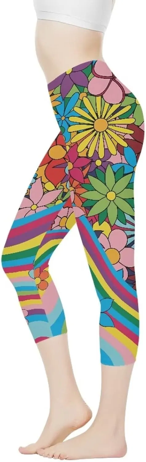 Novlety Yoga Pants for Women Girls High Waist Stretch Workout Running Leggings Tummy Control Seamless Sweatpants