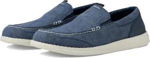 Nunn Bush Men's Brewski Canvas Moccasin Toe Slip-on Comfortable & Lightweight Loafer