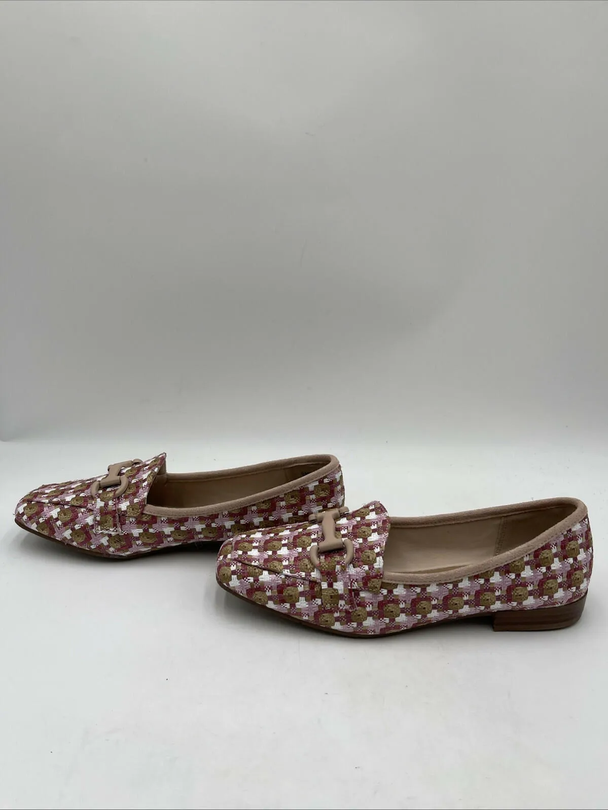 NWB Impo Brenna Loafer Women's Spice Maroon/Tan/White Size 9M