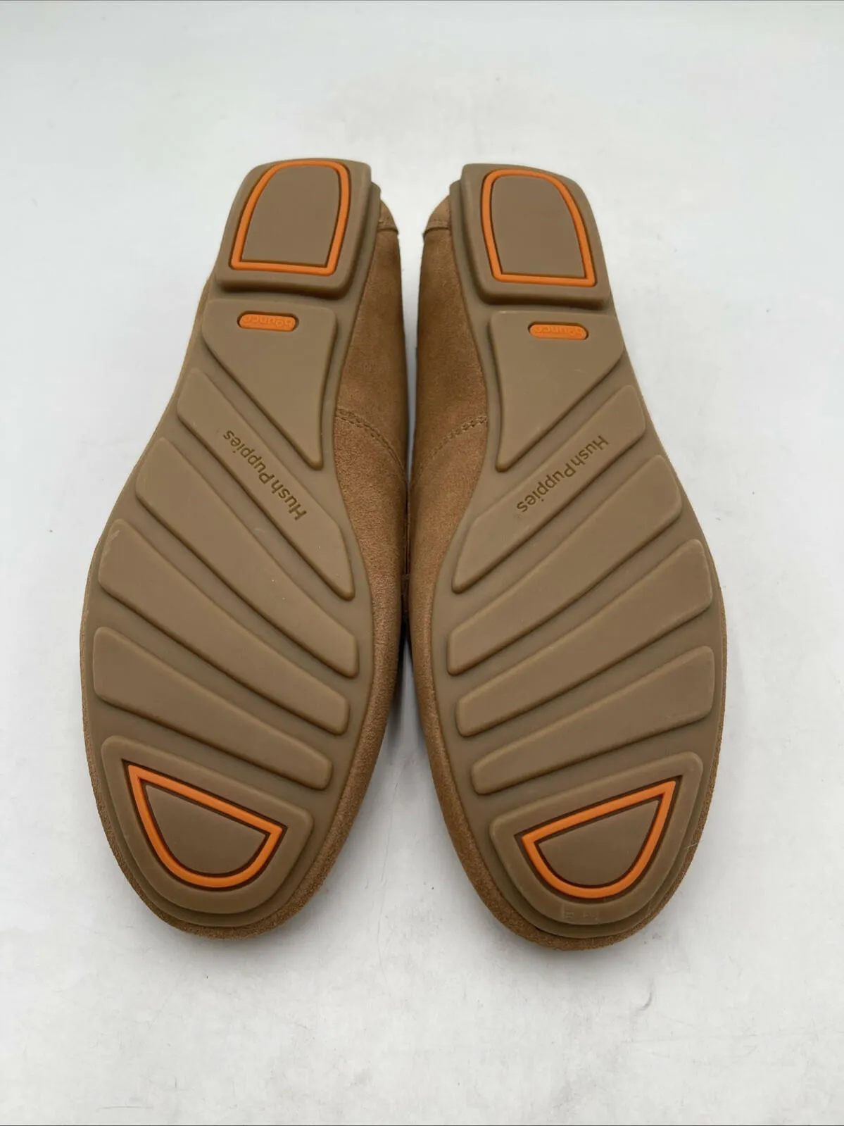 NWOB Hush Puppies Women's Ozzie Driving Loafers Brown Size 9M - Like New