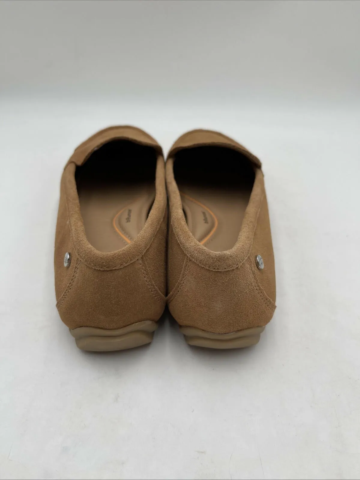 NWOB Hush Puppies Women's Ozzie Driving Loafers Brown Size 9M - Like New