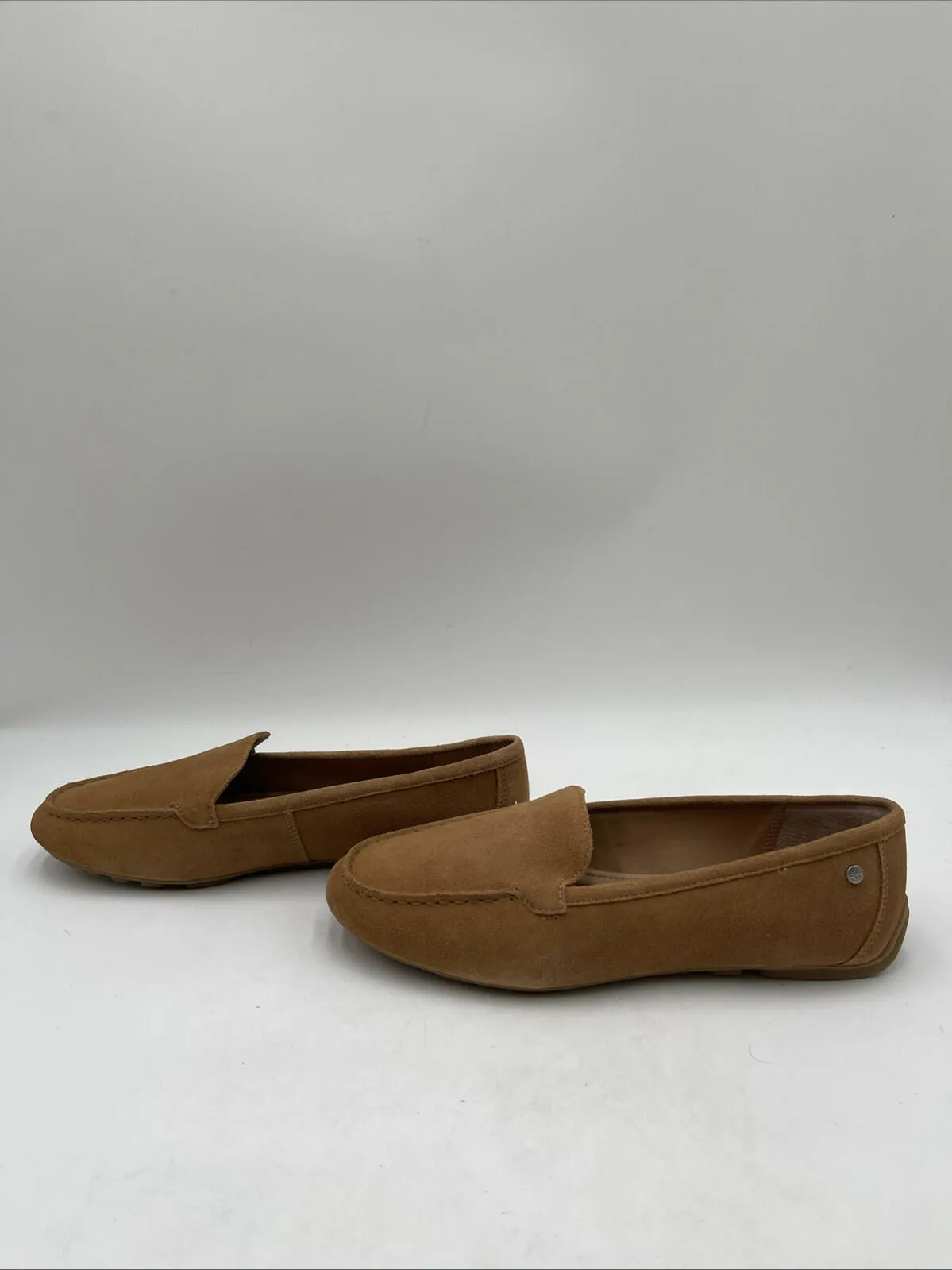 NWOB Hush Puppies Women's Ozzie Driving Loafers Brown Size 9M - Like New