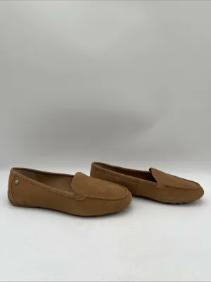 NWOB Hush Puppies Women's Ozzie Driving Loafers Brown Size 9M - Like New
