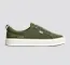 OCA Low Bronze Green Suede Sneaker