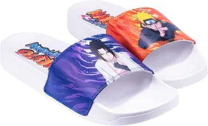 Odd Sox, Slide, Slip On Sandal, Naruto x Sasuke, Soft, Comfortable, Unisex