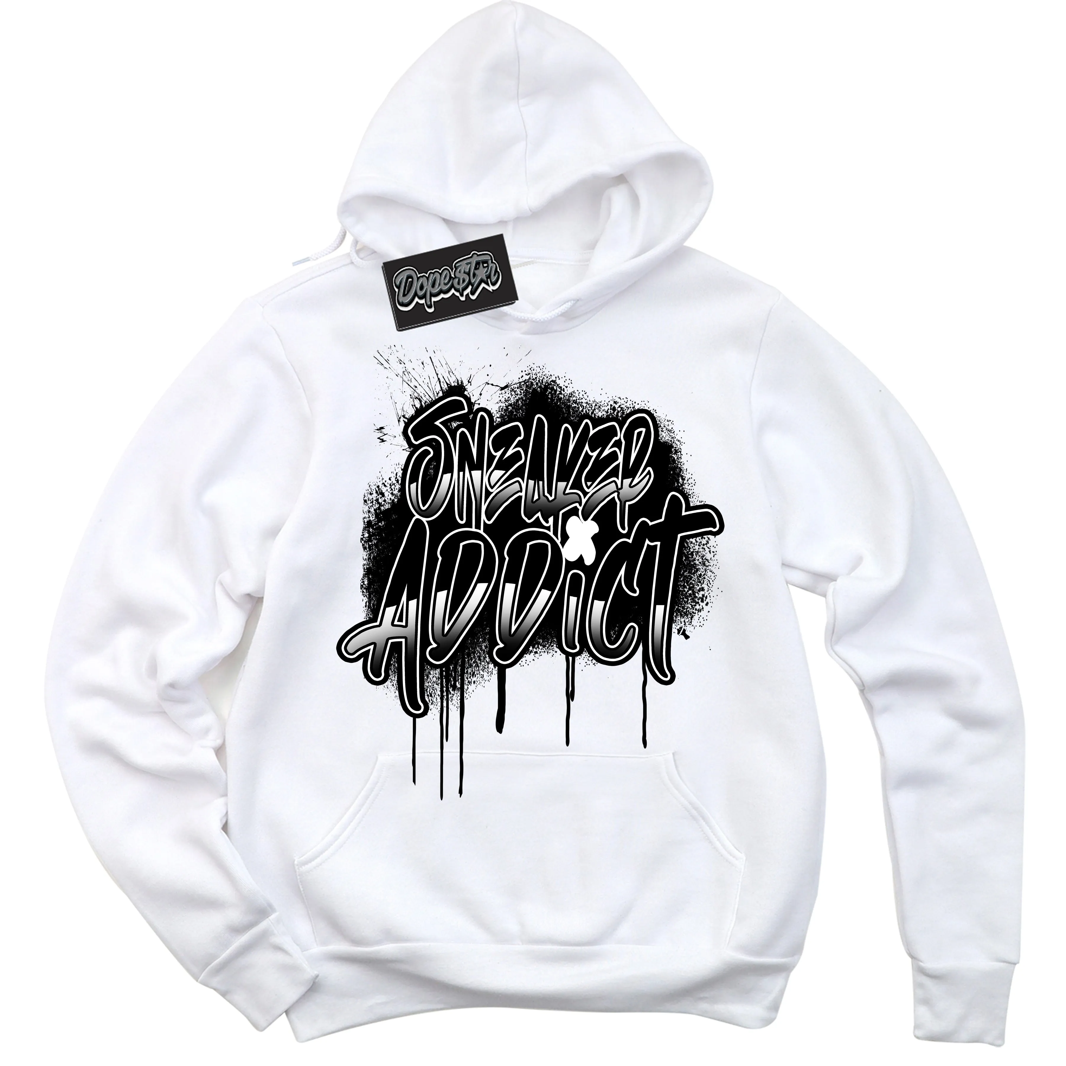Off Noir Toe 1s Sneaker Hoodie Sneaker Addict Graphic
