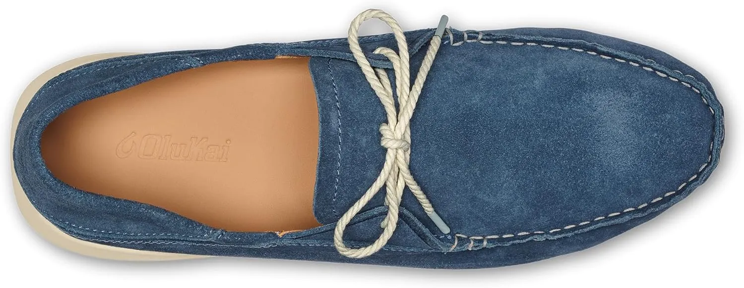 OLUKAI Ka'a Driver Men's Loafers, Italian Suede Shoes, Premium Material & Contemporary Look, Comfortable Fit & All-Day Support