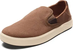 OLUKAI Lae'ahi Kapa Men's Slip On Sneakers, Lightweight & Breathable All-Weather Shoes, Drop-in Heel & Comfort Fit
