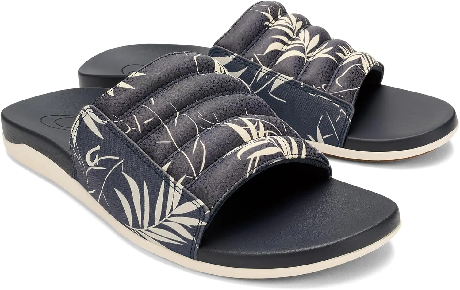 OLUKAI Maha 'Olu Men's Slide Sandal, Water-Friendly Shoe, All-Day Wear & Ultra-Soft Comfort Fit