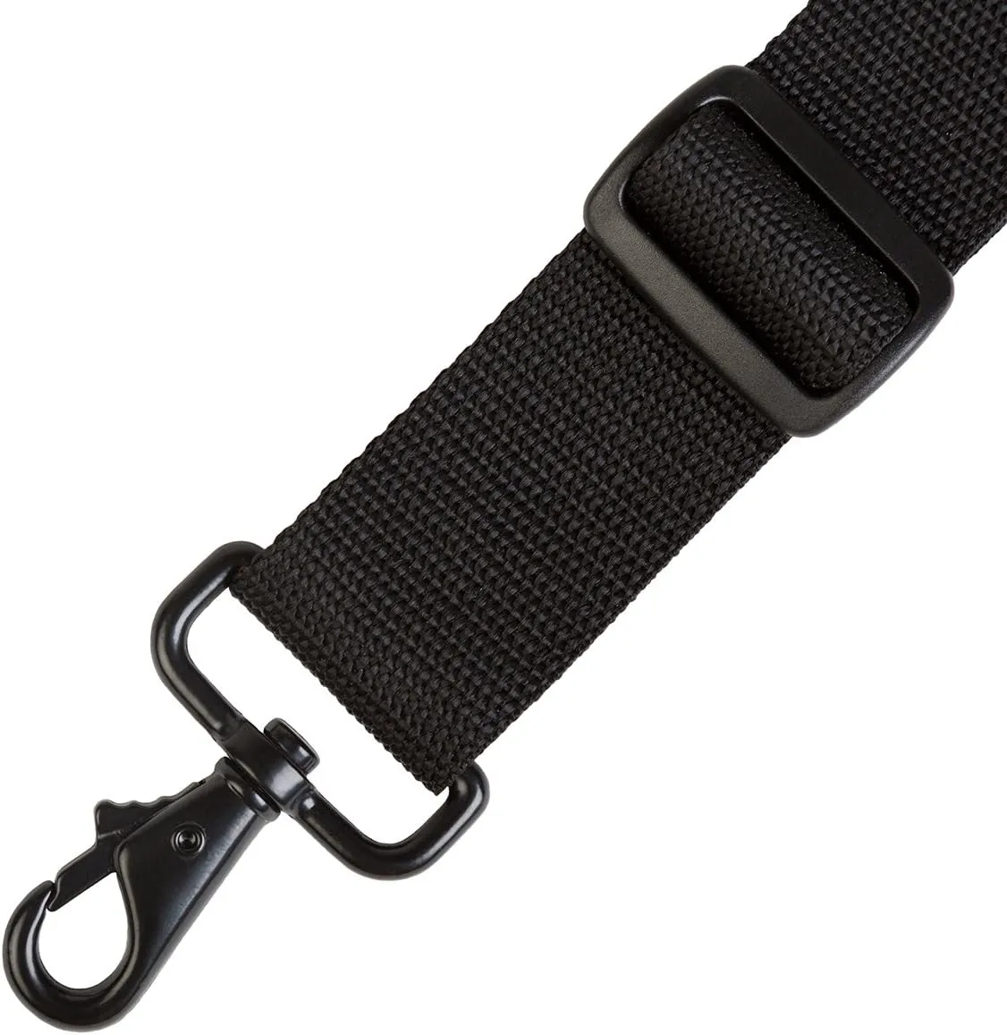 OP/TECH USA SOS Curve Padded Shoulder Strap - Made in USA - Adjustable Replacement for Crossbody, Laptop, Messenger & Duffel Bags - Black