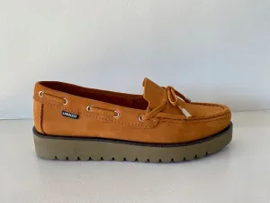 Orange Suede Loafer