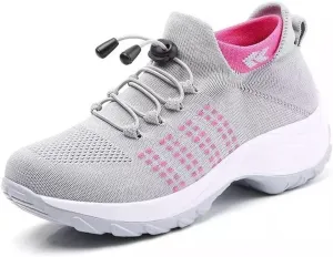 Orthopedic Sneakers for Women Breathable Slip on Trainers Women's Comfortable Casual Athletic Walking Shoes