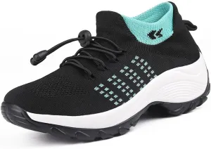 Orthopedic Sneakers for Women Breathable Slip on Trainers Women's Comfortable Casual Athletic Walking Shoes