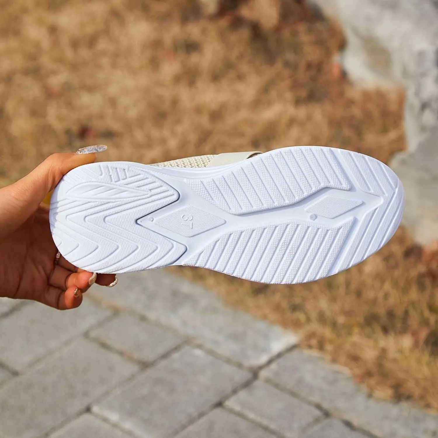 Orthotic Sandals For Women Platform Women's Mesh Shoes Summer Slip-On Breathable Comfortable House Bedroom Slipper