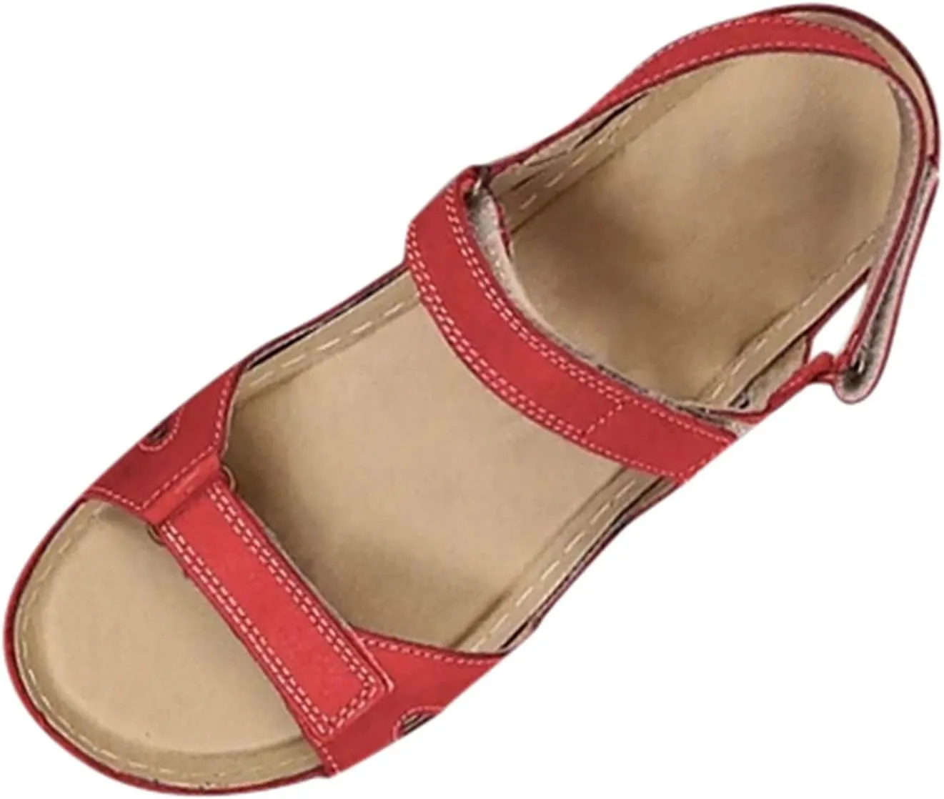 Orthotic Sandals for Women Wide Width Flip Flops Beach Wedge Sandal Comfortable Cute Arch Support Wedge Shoes for Woman Comfortable Platform Dressy Orthopedic Shoe
